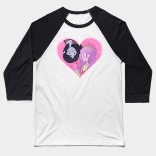 Bubbline. Marceline & PB. Adventure Time Baseball T-Shirt